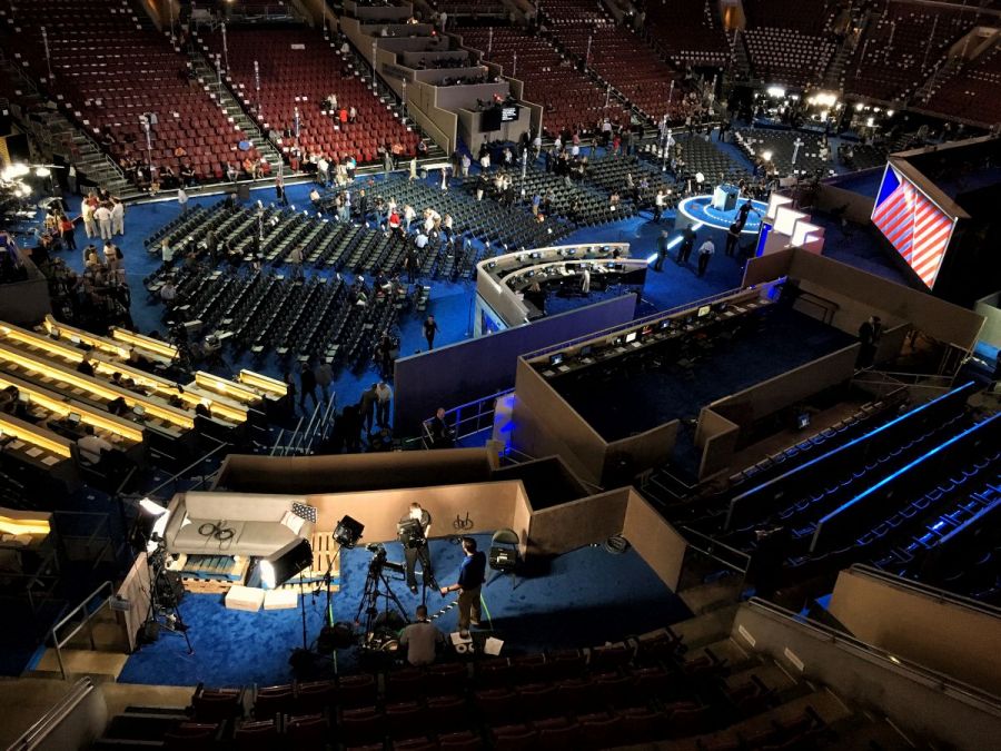 Setting Up the Digital Balcony at DNC