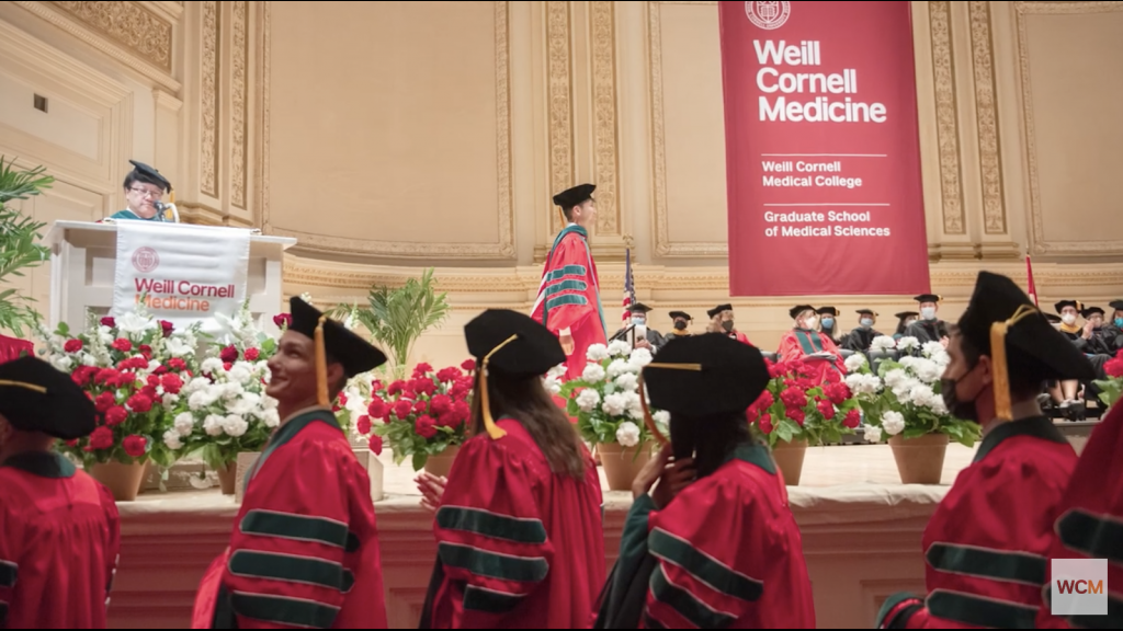 Weill Cornell School of Medicine Class of 2022 Commencement Ceremony